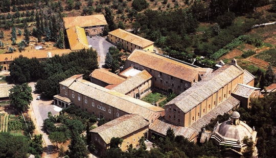 Abdij delle Tre Fontane (Rome, Italië)