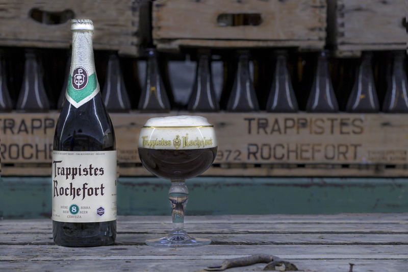 The Trappist Rochefort 8 in 75 cl bottle is back in the spotlight!