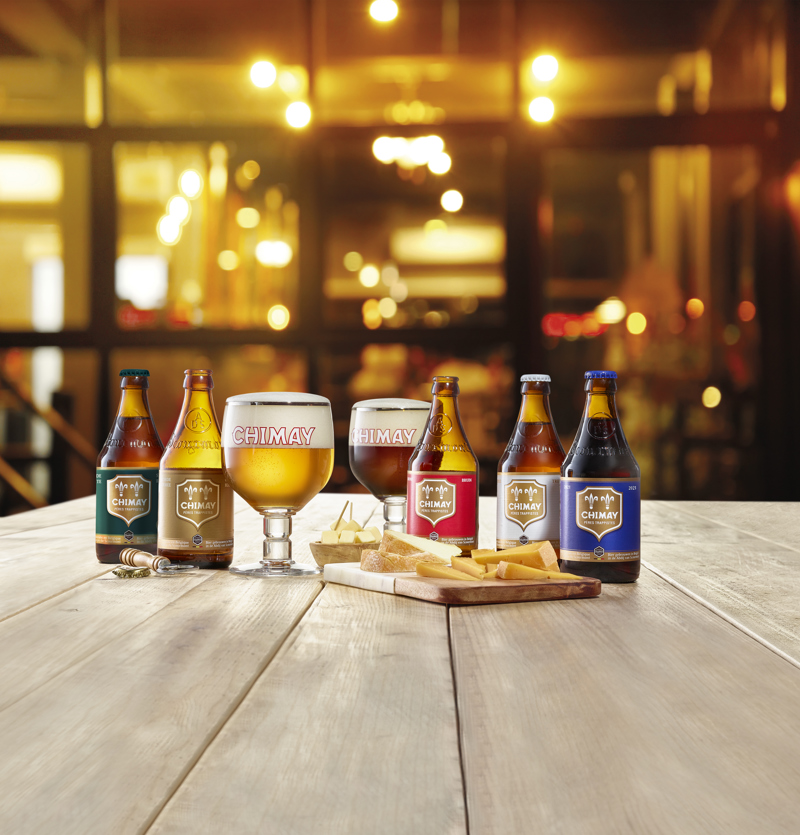 Chimay kazen : Le Gourmet, Le Gourmand, Le Cendré de Scourmont, ...